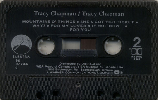 Tracy Chapman : Tracy Chapman (Cass, Album, Dol)