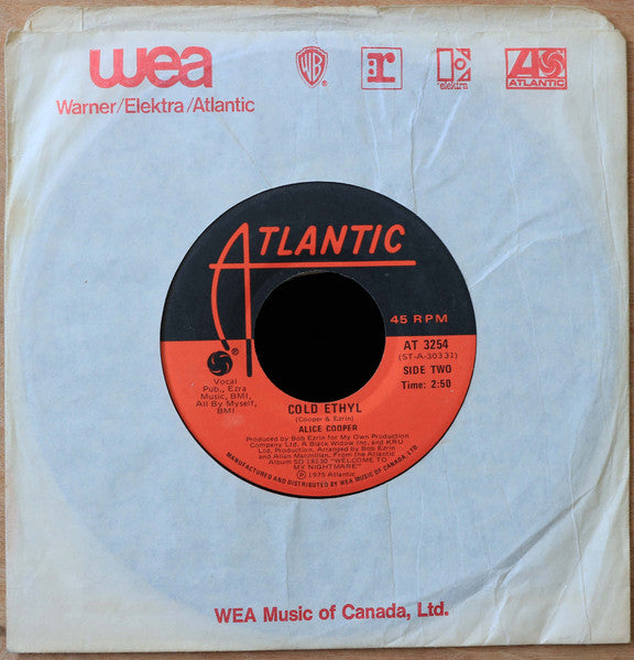 Alice Cooper (2) : Only Women (7", Single)