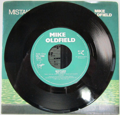 Mike Oldfield : Mistake (7", Single)