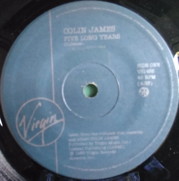 Colin James (2) : Five Long Years (7")