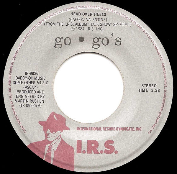 Go-Go's : Head Over Heels / Good For Gone (7", Single)