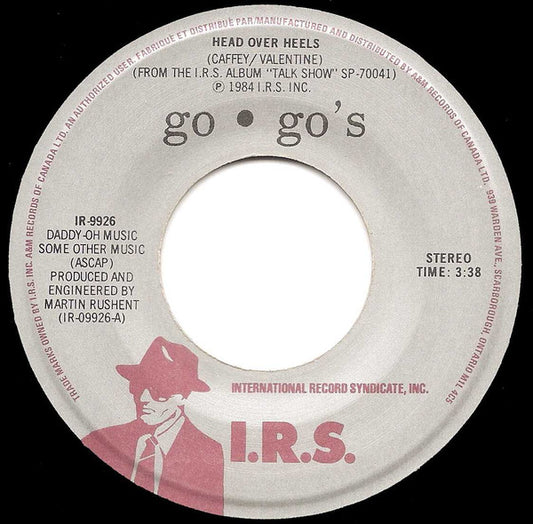 Go-Go's : Head Over Heels / Good For Gone (7", Single)