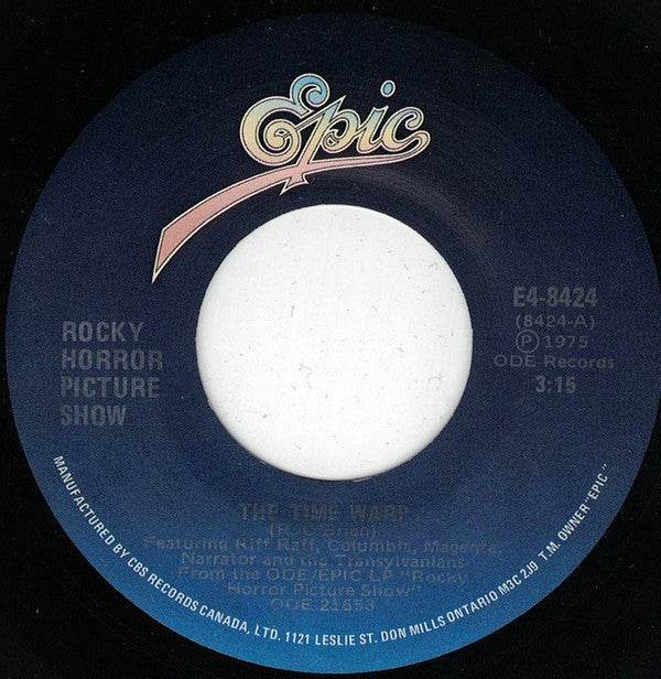 "The Rocky Horror Picture Show" Original Cast : The Time Warp / Sweet Transvestite (7")