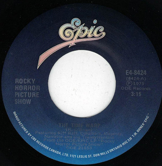 "The Rocky Horror Picture Show" Original Cast : The Time Warp / Sweet Transvestite (7")
