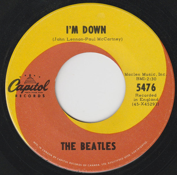 The Beatles : Help! (7", Single)