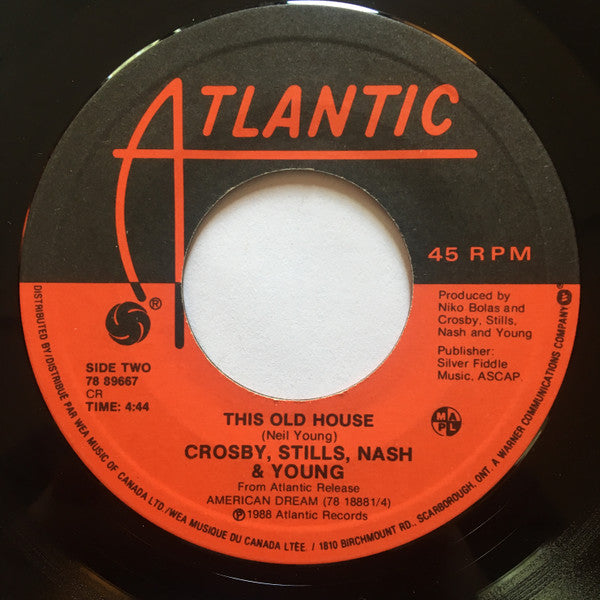 Crosby, Stills, Nash & Young : Got It Made (7")