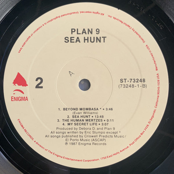 Plan 9 (2) : Sea Hunt (LP, Album)