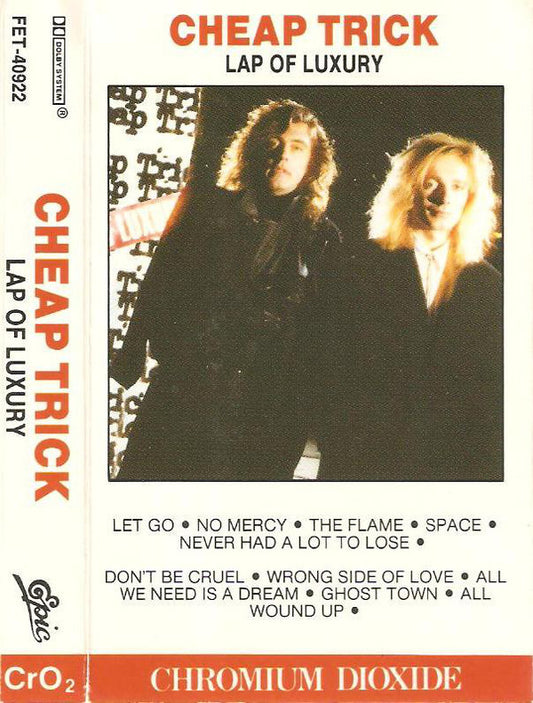 Cheap Trick : Lap Of Luxury (Cass, Album, CrO)