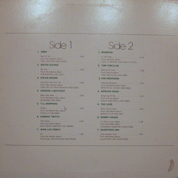 Various : WEA Sampler Volume 6 (LP, Comp, Promo, Smplr)