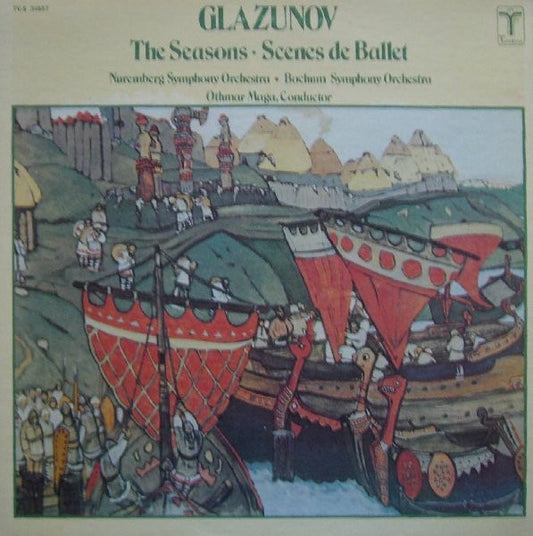 Glazunov* - Nuremberg Symphony Orchestra* • Bochum Symphony Orchestra*, Othmar Maga* : The Seasons • Scenes De Ballet (LP)