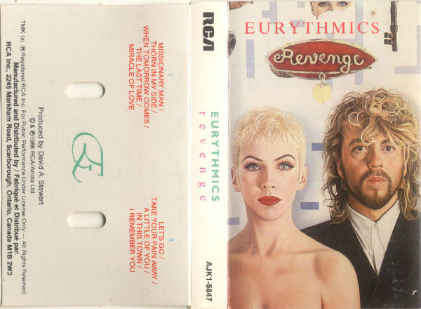 Eurythmics : Revenge (Cass, Album)