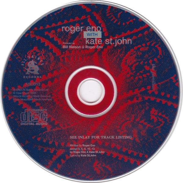 Roger Eno With Kate St. John : The Familiar (CD, Album)