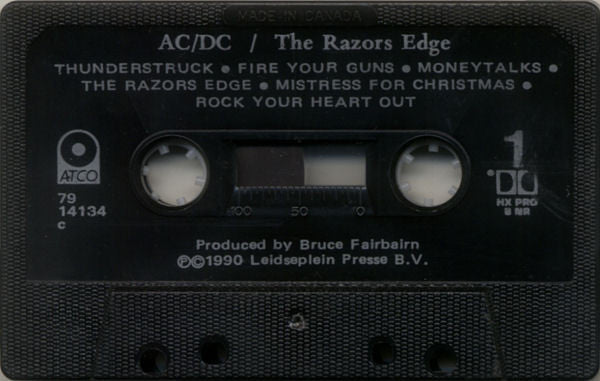 AC/DC : The Razors Edge (Cass, Album)