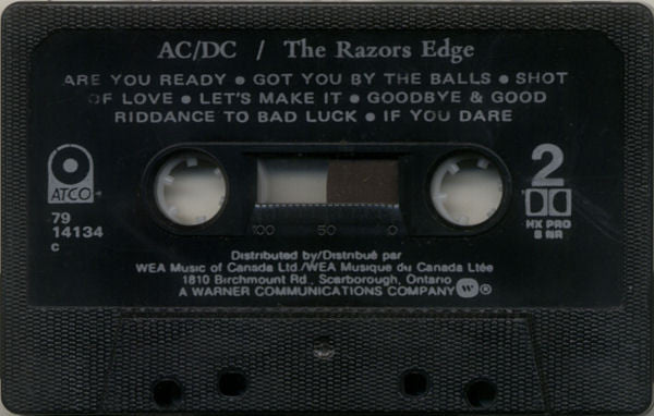 AC/DC : The Razors Edge (Cass, Album)