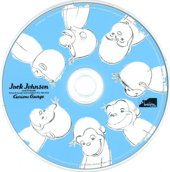 Jack Johnson And Friends Of Jack Johnson : Sing-A-Longs And Lullabies For The Film Curious George (CD, Album)