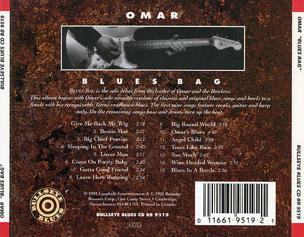 Omar* : Blues Bag (CD, Album)