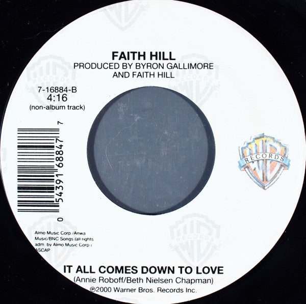 Faith Hill : Breathe (7")