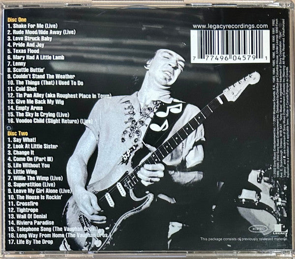 Stevie Ray Vaughan & Double Trouble : The Essential Stevie Ray Vaughan & Double Trouble (2xCD, Comp, Club, RM)