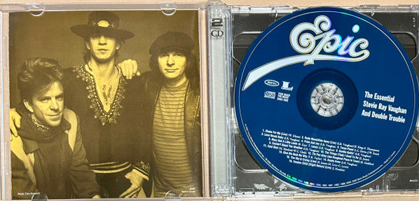 Stevie Ray Vaughan & Double Trouble : The Essential Stevie Ray Vaughan & Double Trouble (2xCD, Comp, Club, RM)