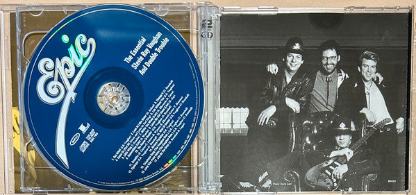 Stevie Ray Vaughan & Double Trouble : The Essential Stevie Ray Vaughan & Double Trouble (2xCD, Comp, Club, RM)