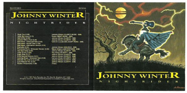 Johnny Winter : Nightrider (CD, Comp)