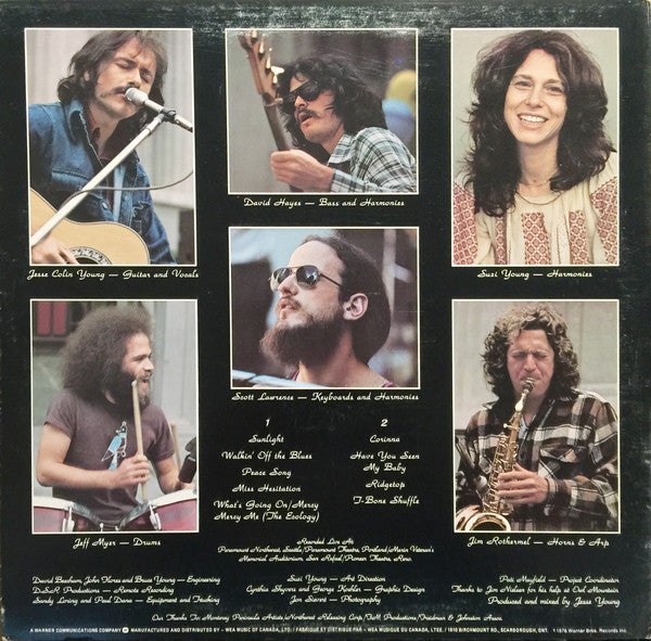 Jesse Colin Young : On The Road (LP, Album)
