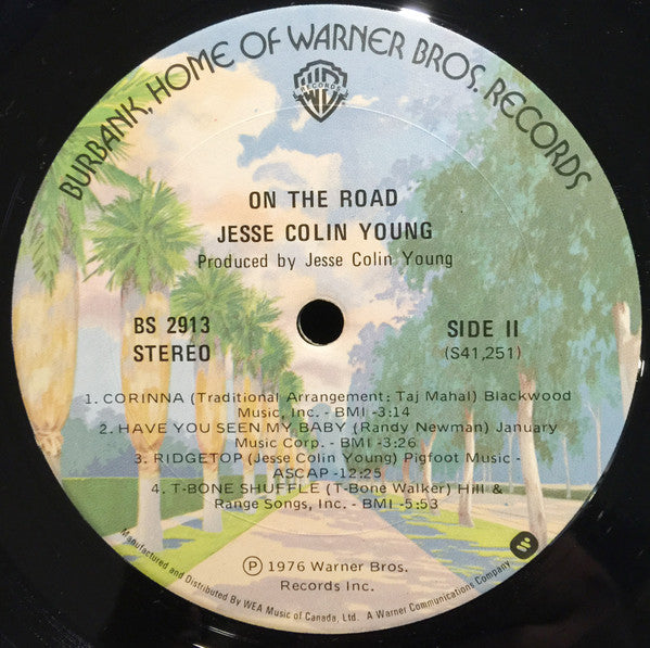 Jesse Colin Young : On The Road (LP, Album)