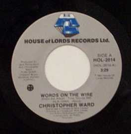 Christopher Ward : Words On The Wire (7", Single)