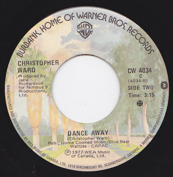 Christopher Ward : Once In A Long Time / Dance Away	     (7", Single)