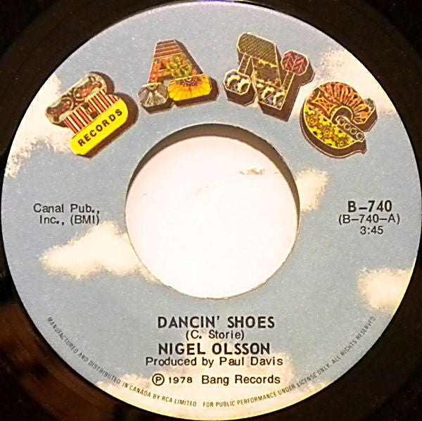 Nigel Olsson : Dancin' Shoes (7", Single)