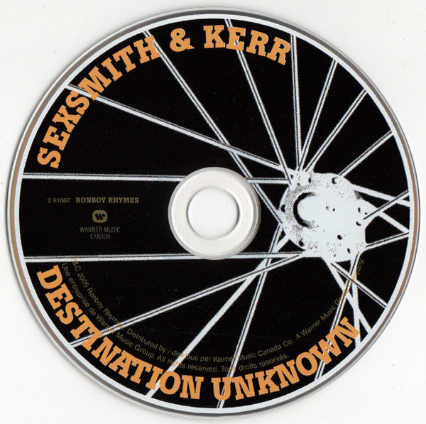 Sexsmith* & Kerr* : Destination Unknown (CD, Album)