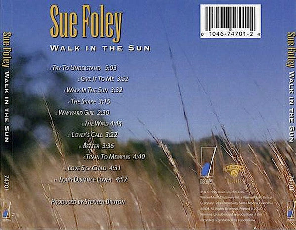 Sue Foley : Walk In The Sun (CD, Album)