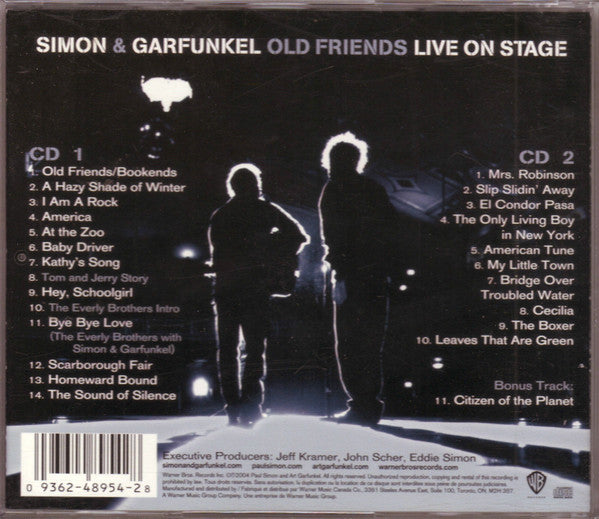 Simon & Garfunkel : Old Friends Live On Stage (2xCD, Album)
