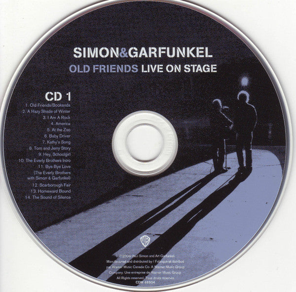 Simon & Garfunkel : Old Friends Live On Stage (2xCD, Album)