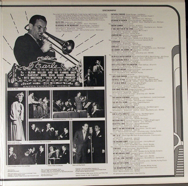 Glenn Miller : The Complete Glenn Miller Volume III 1939-1940 (2xLP, Comp, Mono, RM, Gat)