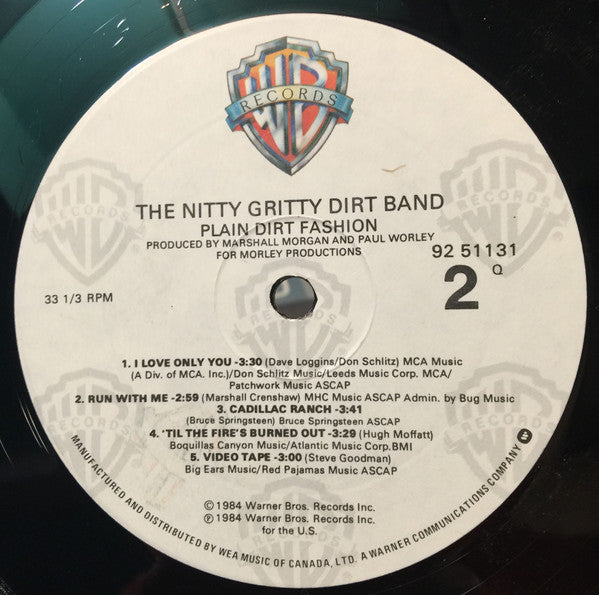 Nitty Gritty Dirt Band : Plain Dirt Fashion (LP, Album)