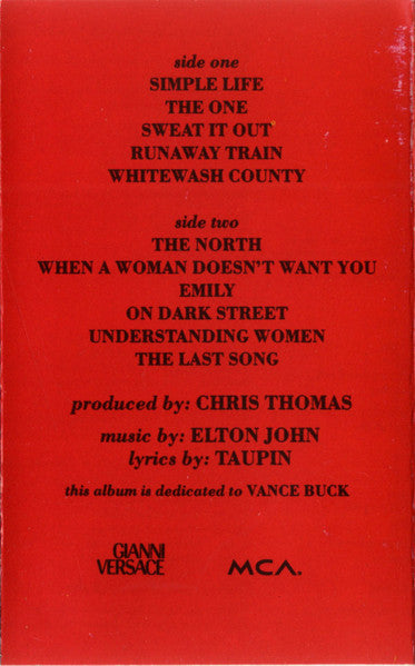 Elton John : The One (Cass, Album)
