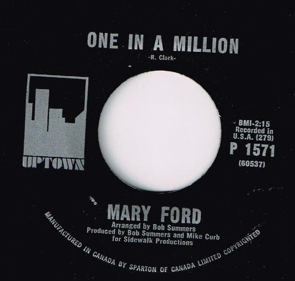 Mary Ford : One In A Million (7")