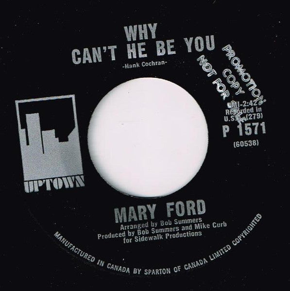 Mary Ford : One In A Million (7")