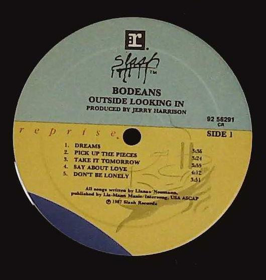 BoDeans : Outside Looking In (LP, Album)