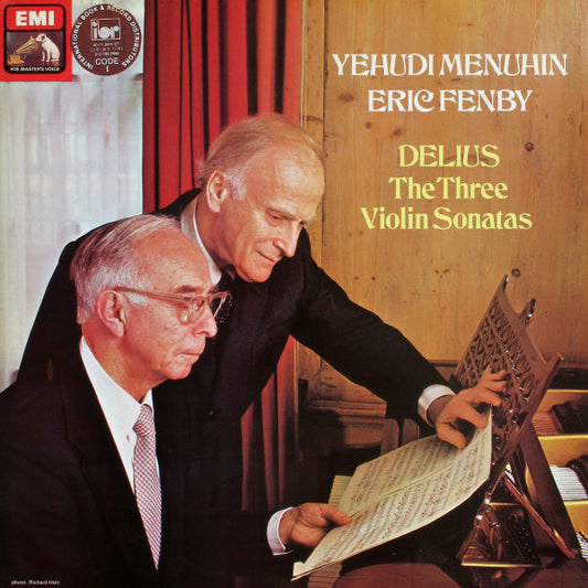 Yehudi Menuhin, Eric Fenby, Frederick Delius : The Three Violin Sonatas (LP)