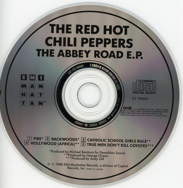 Red Hot Chili Peppers : The Abbey Road E.P. (CD, EP, Comp)