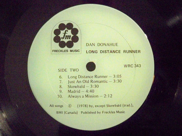 Dan Donahue : Long Distance Runner (LP, Album)