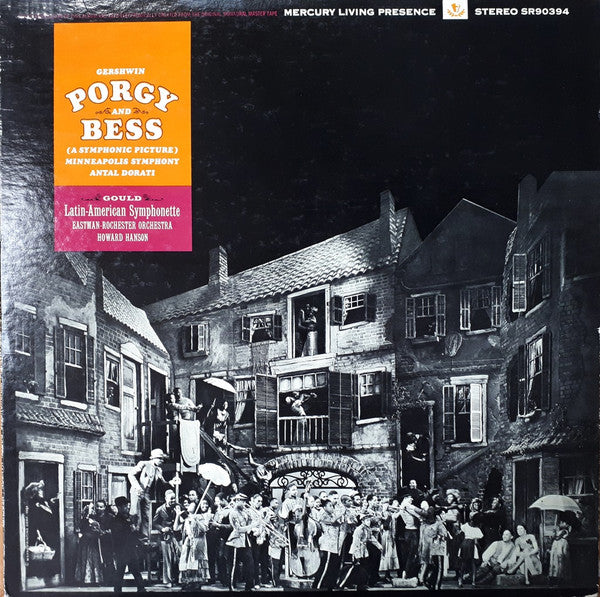 Gershwin*, Minneapolis Symphony Orchestra, Antal Dorati / Gould*, Eastman-Rochester Orchestra, Howard Hanson : Porgy And Bess (A Symphonic Picture) / Latin-American Symphonette (LP, Comp, RE, Ele)