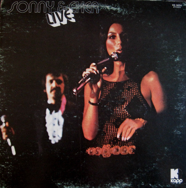 Sonny & Cher : Sonny & Cher Live (LP, Album, Gat)