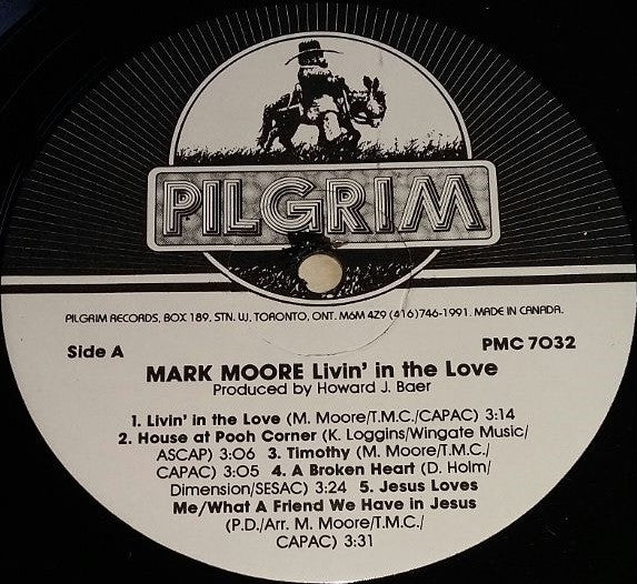 Mark Moore (18) : Livin' In The Love (LP, Album)