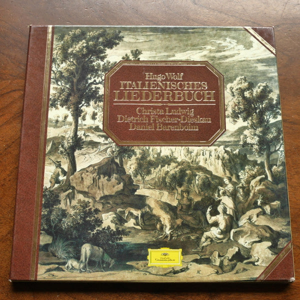 Christa Ludwig, Dietrich Fischer-Dieskau, Daniel Barenboim - Hugo Wolf : Italienisches Liederbuch (Box + 2xLP)