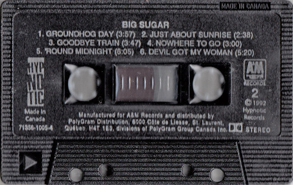 Big Sugar : Big Sugar (Cass, Album)
