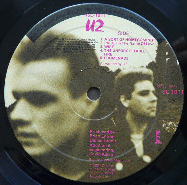 U2 : The Unforgettable Fire (LP, Album, Club)