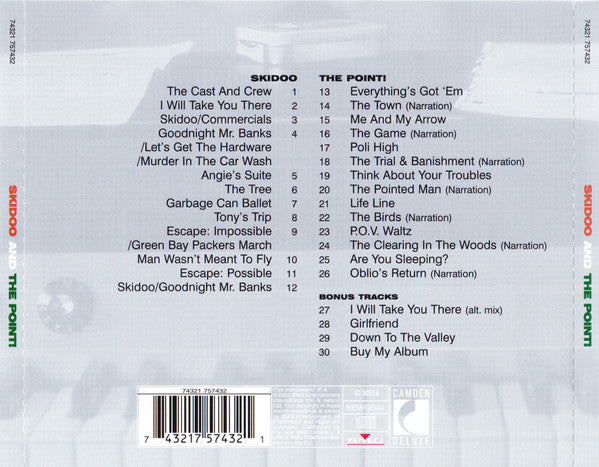 Harry Nilsson : Skidoo And The Point! (CD, Comp, RM)